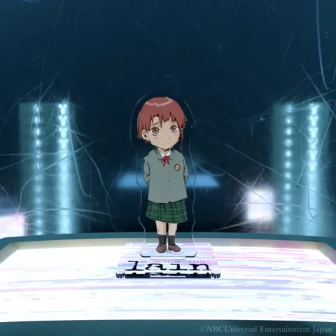 lain 2020 eXhibition acrylic stands (Weather Break art)